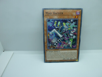 Yu-Gi-Oh Karte - Mad Hacker - Cyberse / Effect - Yugioh Neu