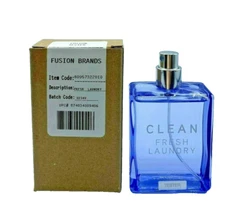 Fusion Clean FRESH LAUNDRY EDT Women Perfume 2 oz (496) New Tester Box NO CAP