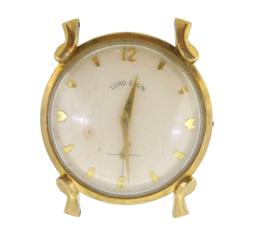Lord Elgin Watch #730 23J 10K GF Round Hand Wind Kreisler Watchband Box - Picture 2 of 16