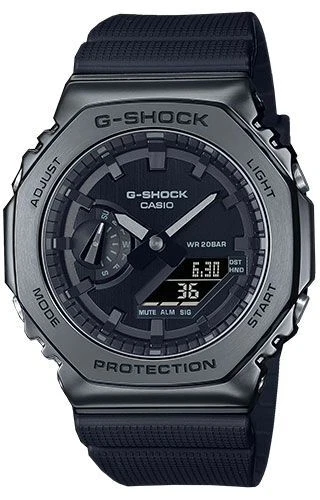 Casio - GM-2100BB-1AER GM-2100BB-1AER, G-Shock steel Black digital