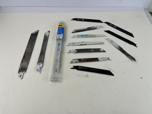 Lot 15 Ideal Portland Reciprocating Saw blades Wood New Used