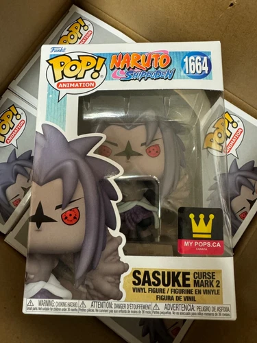 FUNKO POP! CANADA EXCLUSIVE NARUTO SASUKE CURSE MARK 2 #1664