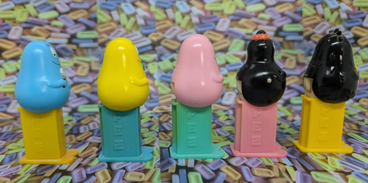 PEZ ペッツ　ミニペッツ　バーバパパセット PEZ Japan mini dispenser Barbapapa set of 5 2005 w/1 insert