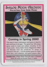 SAILOR MOON CCG 2000 DART PROMO CARD SAILOR NEW NOT USED UNCIRCULATED Primo