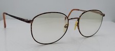 Vintage Charmant 7611 Brown Bronze Oval Titanium Sunglasses Japan FRAMES ONLY