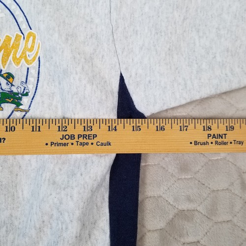 VTG Notre Dame Fighting Irish Youth Large Crewneck Sweatshirt - Jostens USA Made - Picture 4 of 7