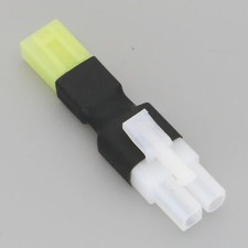 Mini Tamiya Female Jack to Tamiya Male Plug No Wires Adapter RC Lipo Battery