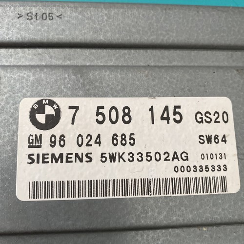 2001 BMW Transmission Control Module TCM 5WK33502AG - Bild 8 von 11