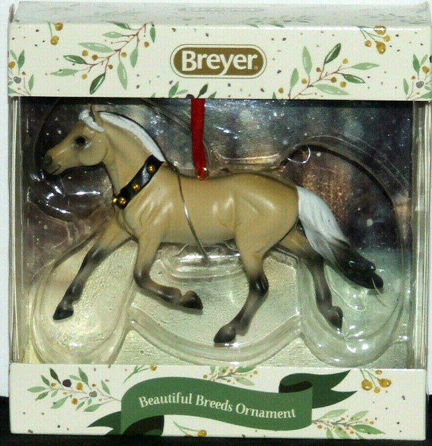 Breyer Horse Fjord Ornament 2019 Christmas Holiday Beautiful Breeds