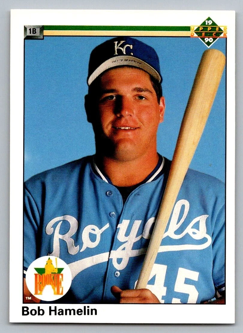 Bob Hamelin trading card