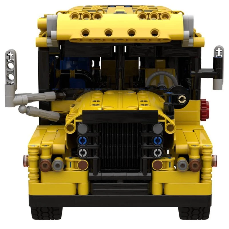 MOC-65658 Old School Bus Building MOC Set 1104 Pieces Good Quality and Brand New - Image 3 of 4