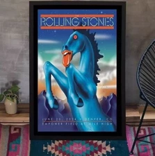 The Rolling Stones June 20 2024 Denver CO Poster