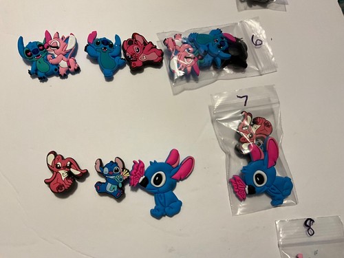 Schuh Charms Lilo & Stitch und Engel WÄHLEN SIE IHR PAKET 1-8 IHRE WAHL NEU - Bild 57 von 69
