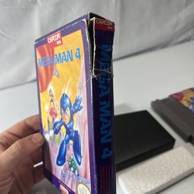 Nintendo NES Mega Man 4 (NES 1992) CIB Complete w/ Manual, Styro, Sleeve