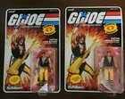 Lot Of 2 Super7 ReAction+ GI JOE ZARTAN COLD SLITHER O-Ring 3.75" Action Figures