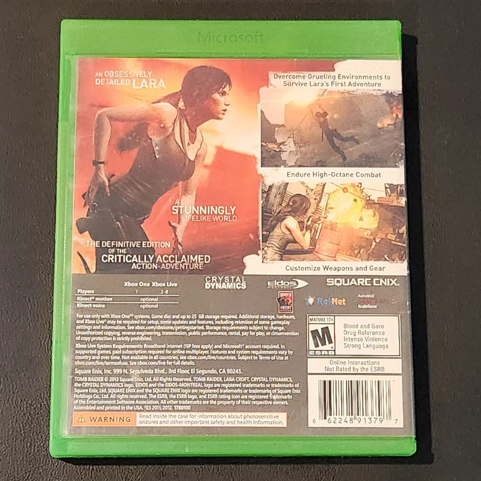 Tomb Raider -- Definitive Edition (Microsoft Xbox One, 2014) Foto 2 de 4