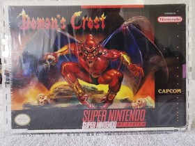 Demons Crest Super Nintendo SNES Complete CIB Very Great Shape WATCH VIDEO
