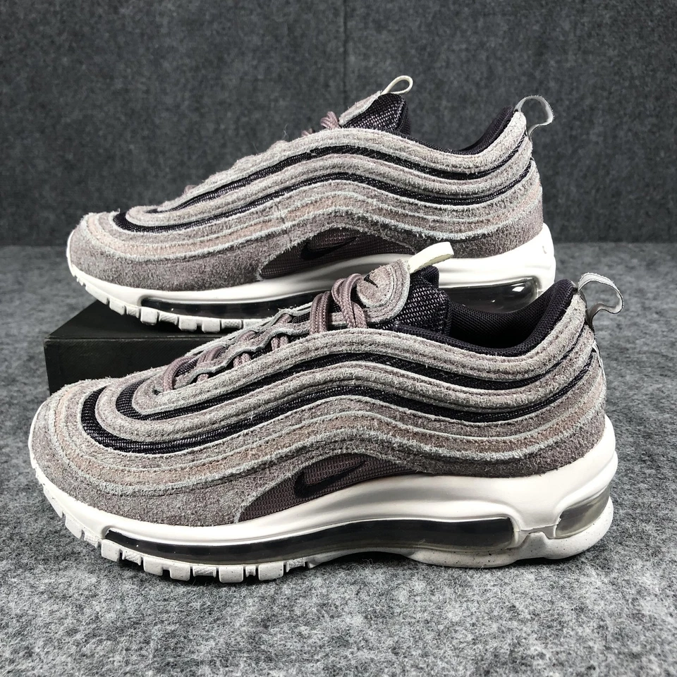 Nike Air Max 97 туфли женский размер 6,5 серый фиолетовый DQ0132-992 вельветовые кроссовки - Изображение 3 из 4