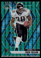 2025 Panini Mosaic #157 Fred Taylor Mosaic Green