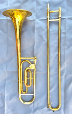 King Model 607 F Trigger Trombone 664686 With Case Parts/Repair