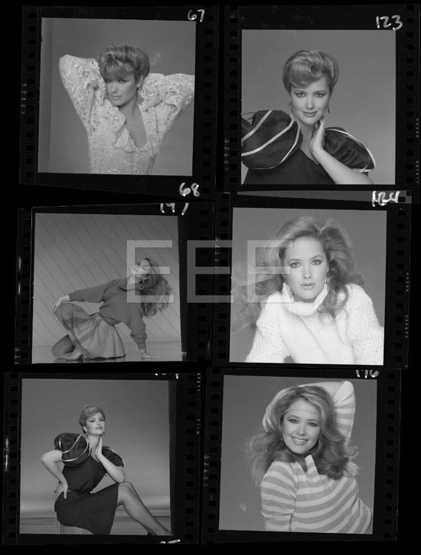 6 Janine Turner Movie Actress Model Harry Langdon Negative w/rights Lot 355P