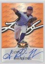 2014 Leaf Valiant Orange Prismatic 48/50 Sean Reid-Foley #BA-SRF Auto 7tr