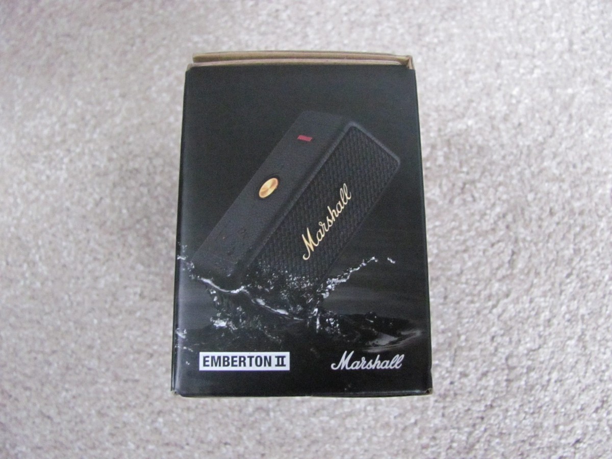 Marshall Emberton II Portable Bluetooth Wireless Speaker IP67