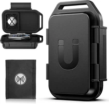 Key Box, Key Holder Under Car, Hide a Key Magnetic, Waterproof & Basic 1pc