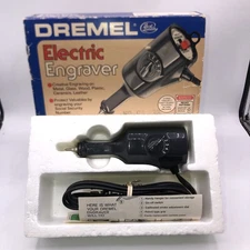 Dremel Model 290 Electric Engraver Engraving Tool w/ Original Box & Instructions