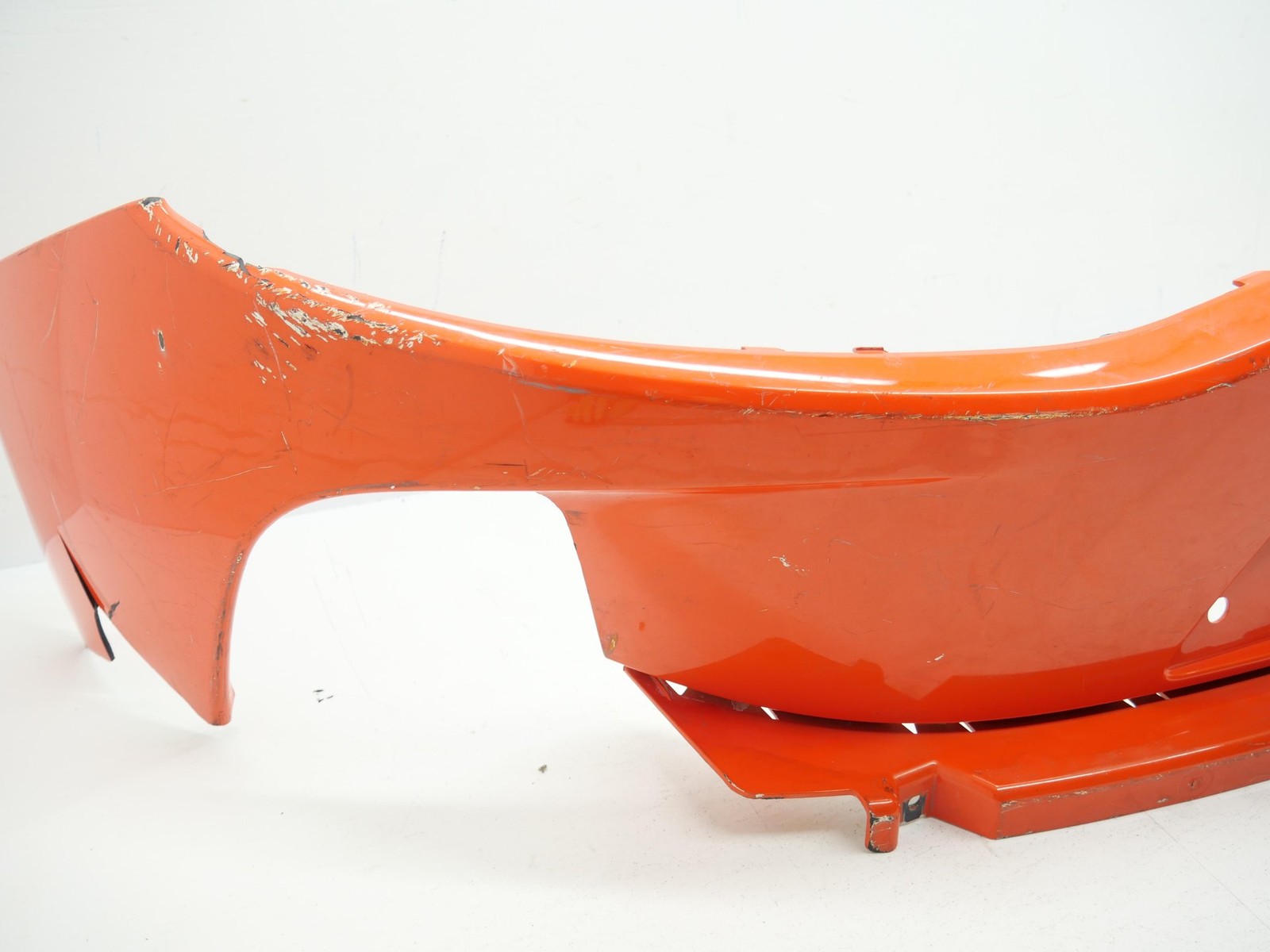 Used Rear Bumper Cover Panel Assembly Helios Orange 2020-2023 Mclaren GT OEM