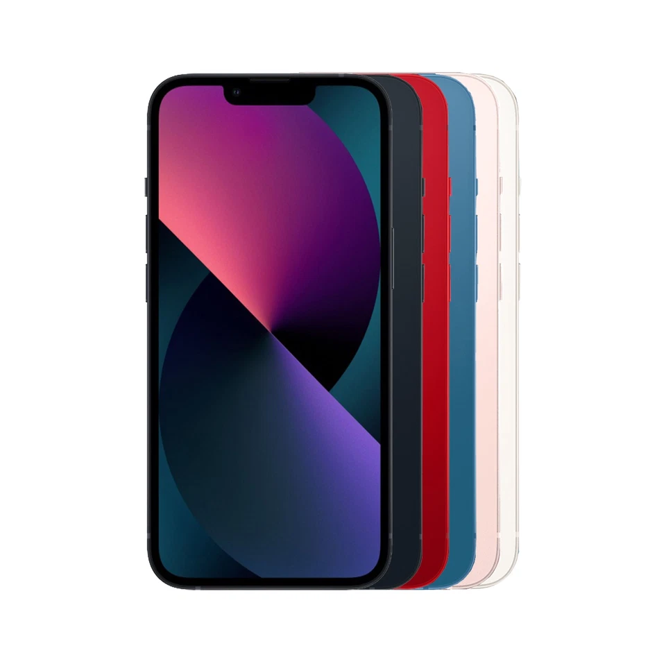 Apple iPhone 13 New Batt. White Blue Pink Red Green - Good