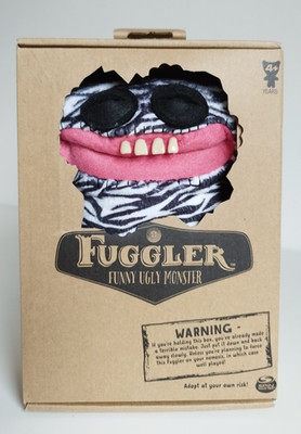 Fuggler Grinsen Zebra mit Adoptionszertifikat neu versiegelt Spin Master nicht mehr produziert