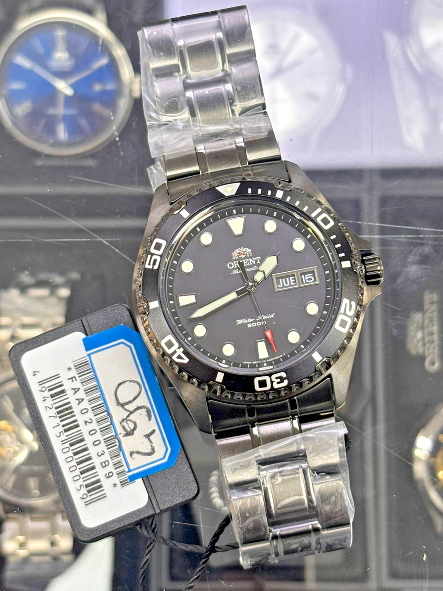 Orient Ray Raven II Mens Automatic Men's Watch Black (FAA02003B9