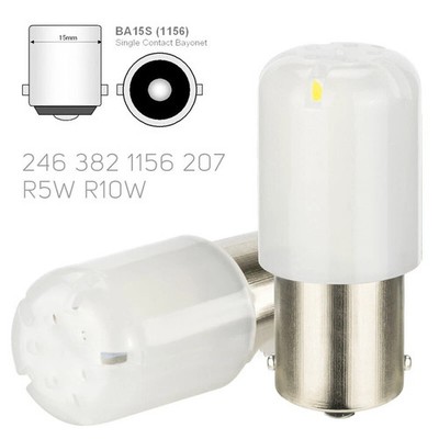 4x 12V LED Canbus 1156 BA15S P21 W Rückfahrlicht Tagfahrlicht Birnen Bremslicht