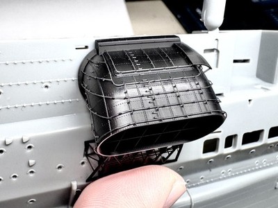  Heavy Hobby 1/350 IJN Kaga Aircraft Carrier Chimney 1pc3D Printed Upgrade Parts