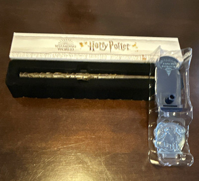Wizarding World Harry Potter Wand w/ Patronum Trigger, Stag & Box Hermione G
