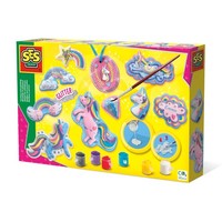 Ses Creative 01359 Gips GießEn EinhöRner Bastelset FüR Kinder, Bunt (Us Import)