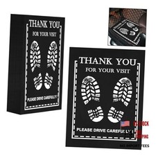 Disposable Floor Mats for Car 30Pcs Disposable Car Floor Mat Black Car Floor
