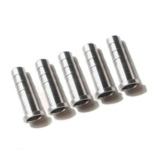 Archery Arrow Aluminum Inserts for 0.244" Carbon Shafts, 6.2mm Field Points