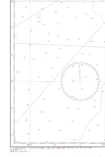 3232 Taiwán Costa Oeste O Luan Pi Kao Hsiung Kang Carta Mapa Marina Muro Almirantazgo - Imagen 3 de 6