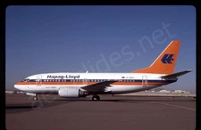 Hapag-Lloyd Boeing 737-500 D-AHLI Nov 96 Kodachrome Slide/Dia C10