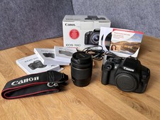 Canon EOS 700D DSLR - Schwarz (mit EF-S 18-55mm IS STM) + OVP ~ 21k Auslösungen