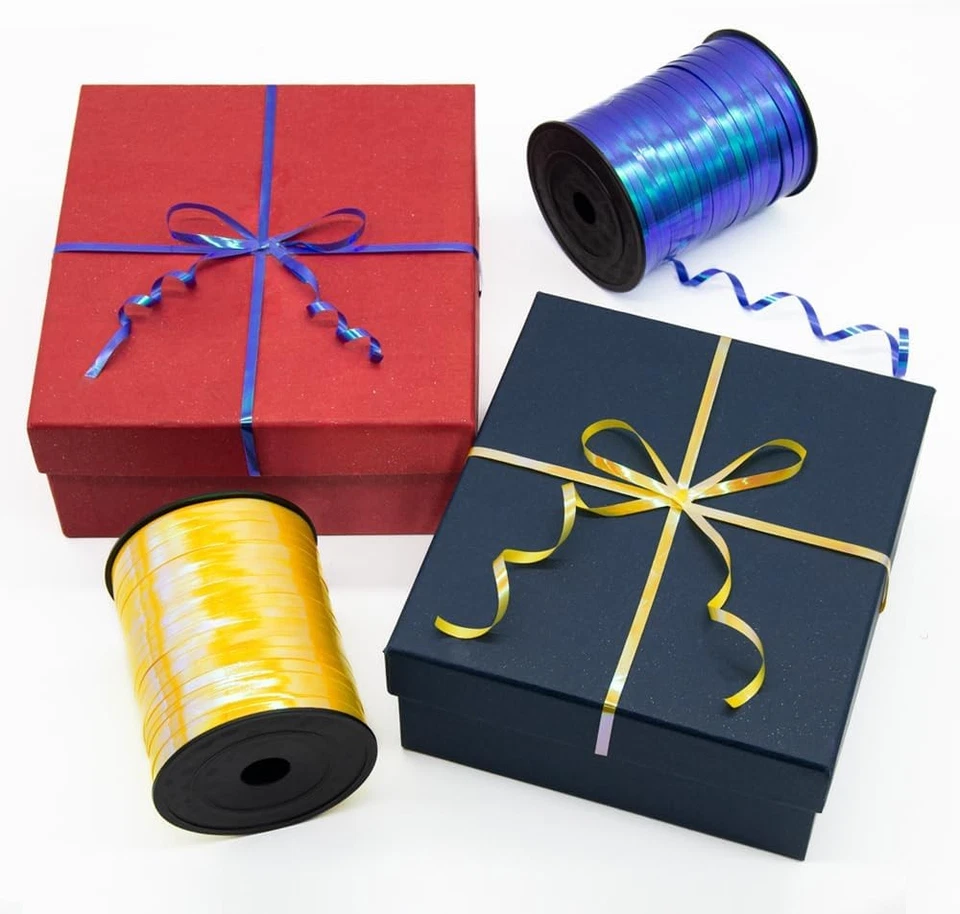 Cinta rizadora degradada púrpura, 1/5" de ancho x 500 yardas cintas rizadoras de Navidad  Foto 3 de 4