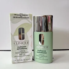 Clinique Redness Solutions Makeup SPF 15 - Calming Neutral-  1 fl oz /30ml  NiB