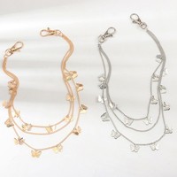 Punk Hip-Hop Taillenkette Mehrschichtiger TaillengüRtel Modehose Kette FüR