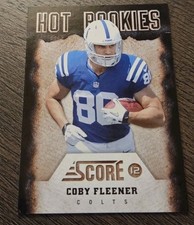 2012 Score - Hot Rookies Coby Fleener #13 (RC)