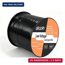 14/2 Low Voltage Landscape Wire, 14 Gauge Wire 2 Conductor 100 Feet, for Low Vol