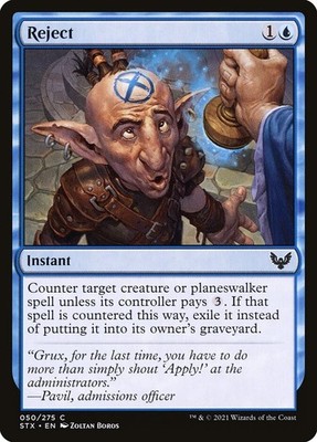 MTG Magic STX Strixhaven - 1x EN NM 050 C Reject