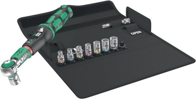 WERA 05075830001 Drehmomentschlüssel-Set Safe-Torque 10-teilig 2 - 12 Nm 1/4 ''