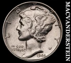 1944 Mercury Dime- Silver- Scarce High Grade Luster No Reserve #J3729